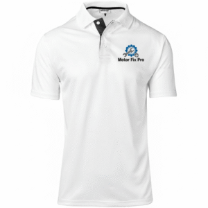 Mens Tournament Golf Shirt Motor Repair